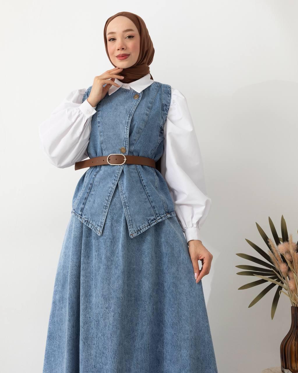 Robe Longue Ceinturée