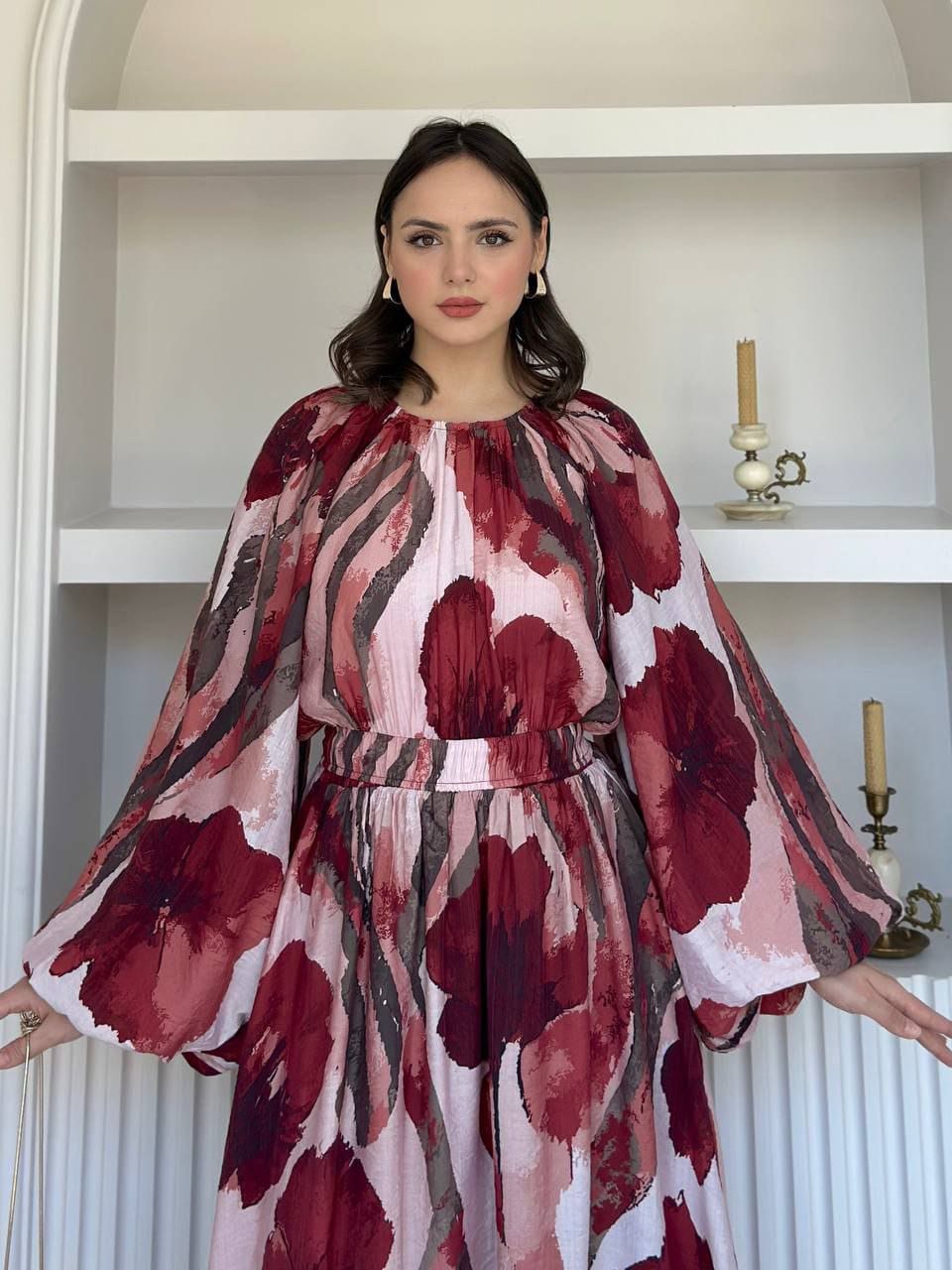 Robe d'été a fleur