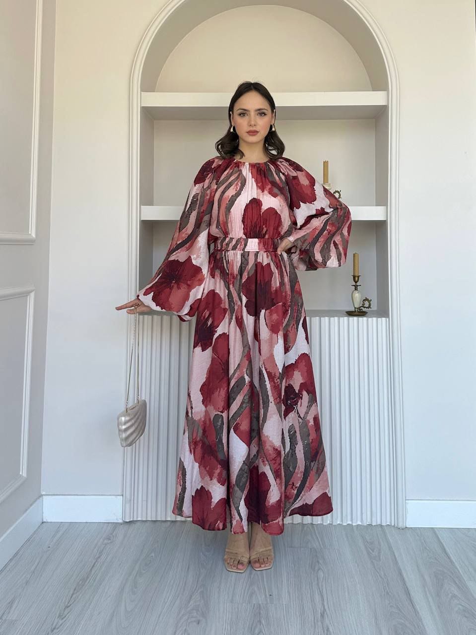 Robe d'été a fleur