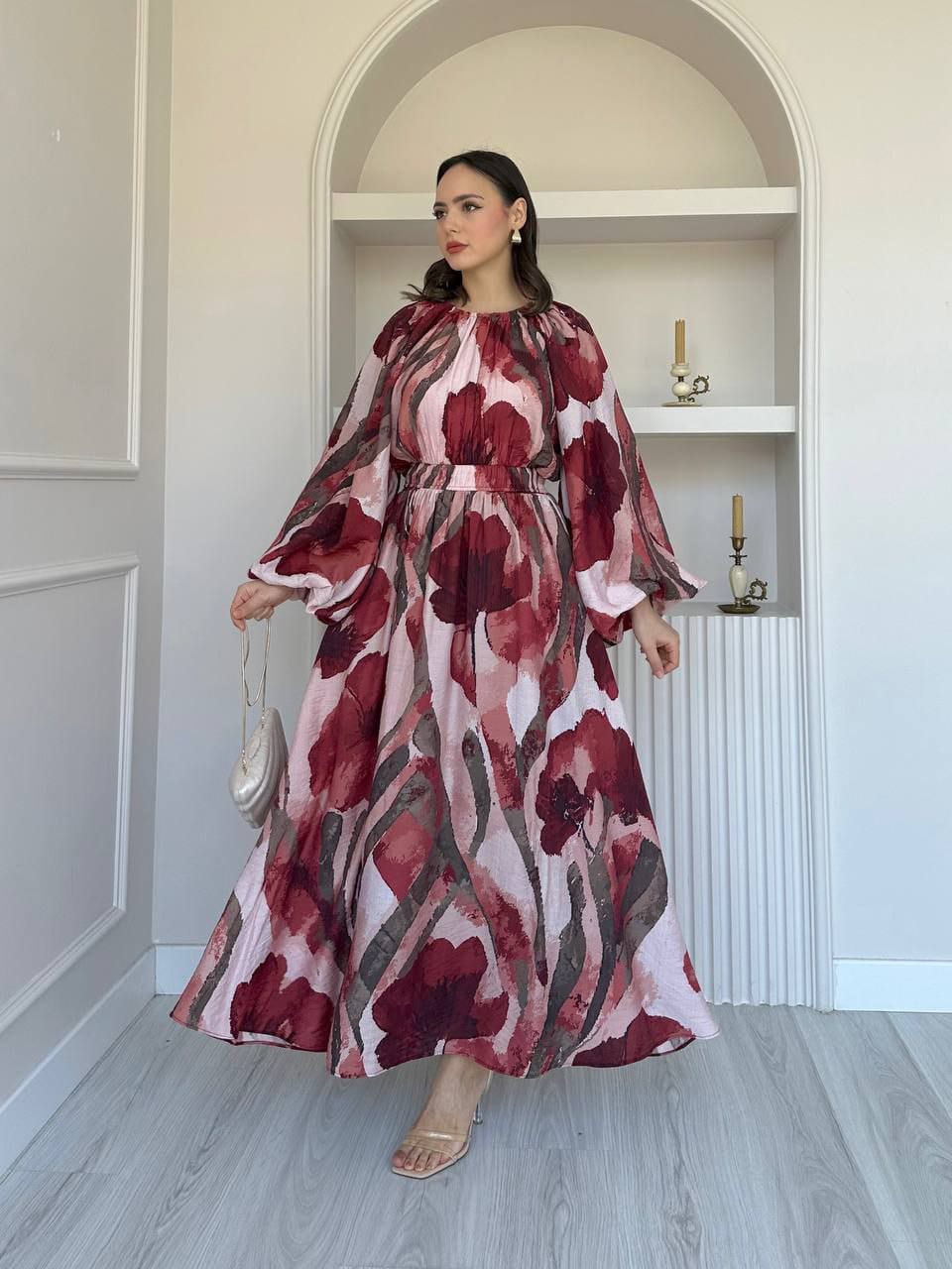 Robe d'été a fleur