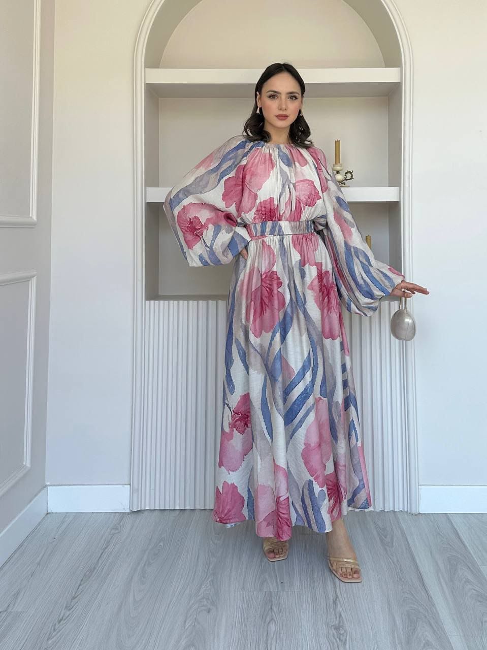 Robe d'été a fleur