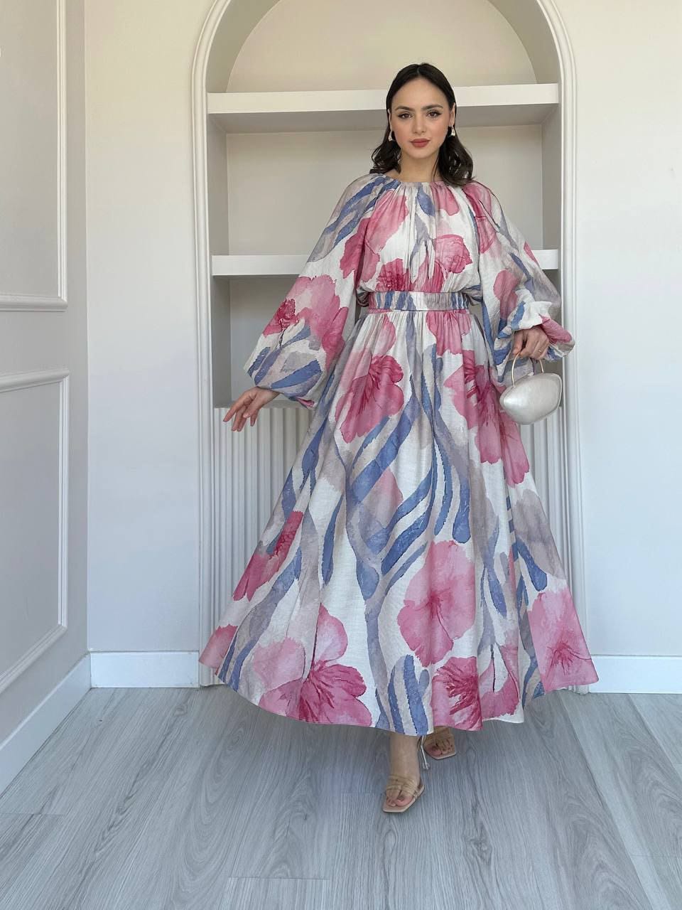Robe d'été a fleur