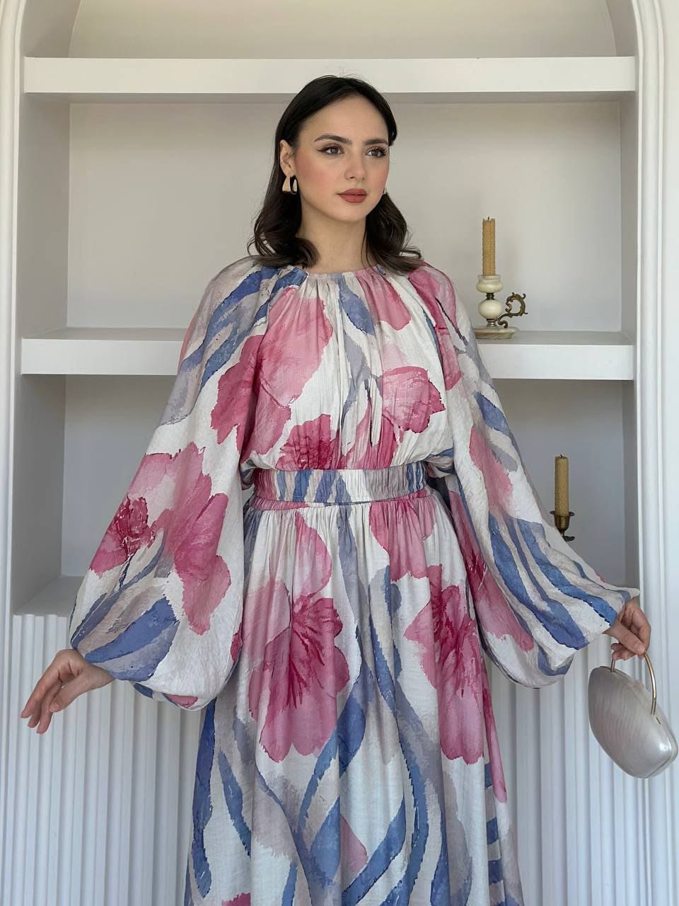 Robe d'été a fleur