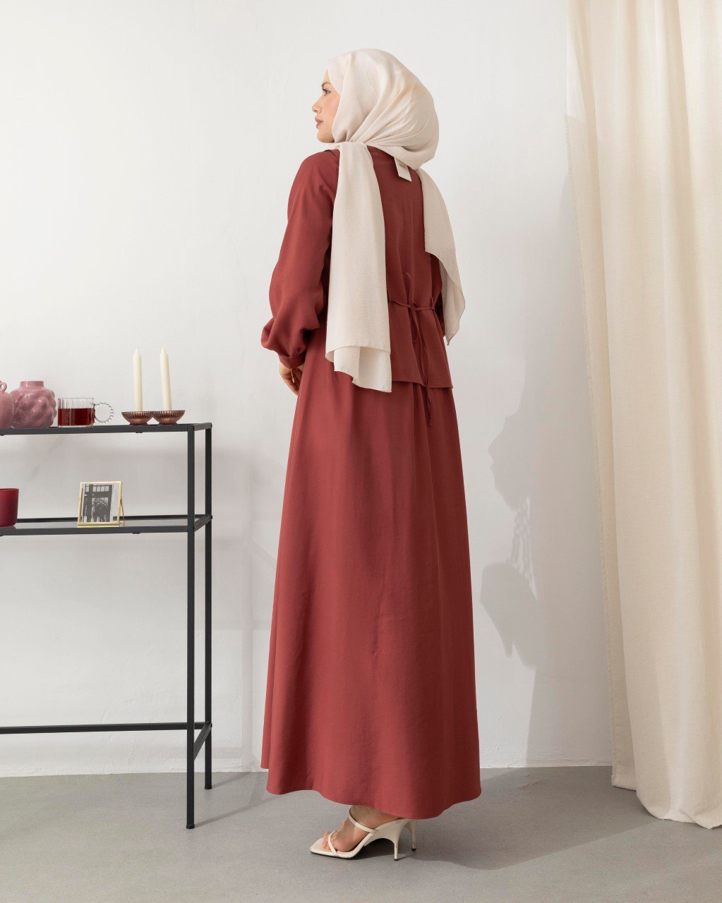Robe 2 pièces en lin