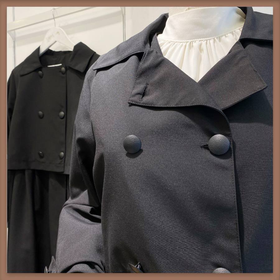 trench-coat à deux pièce