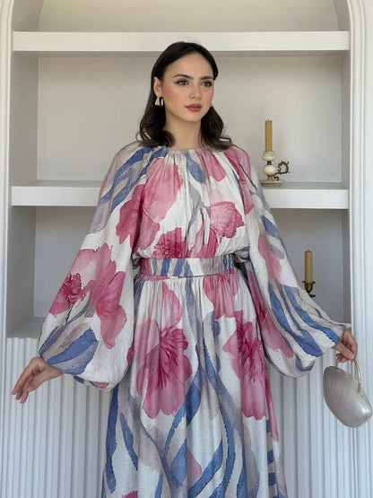 Robe d'été a fleur