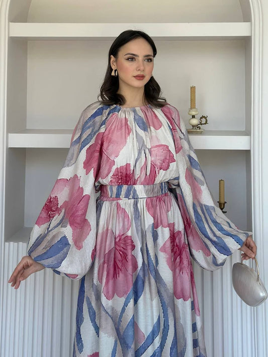 Robe d'été a fleur