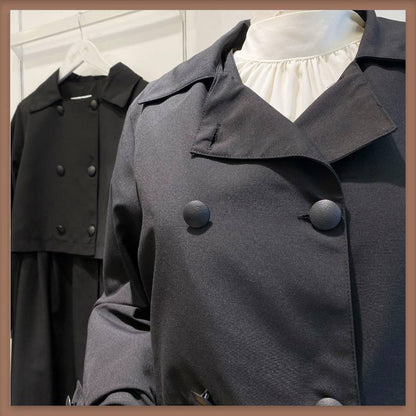 trench-coat à deux pièce