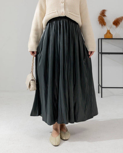 jupe en daim brillant