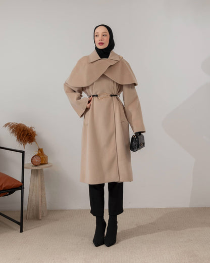 Manteau Trench Chic à Cape