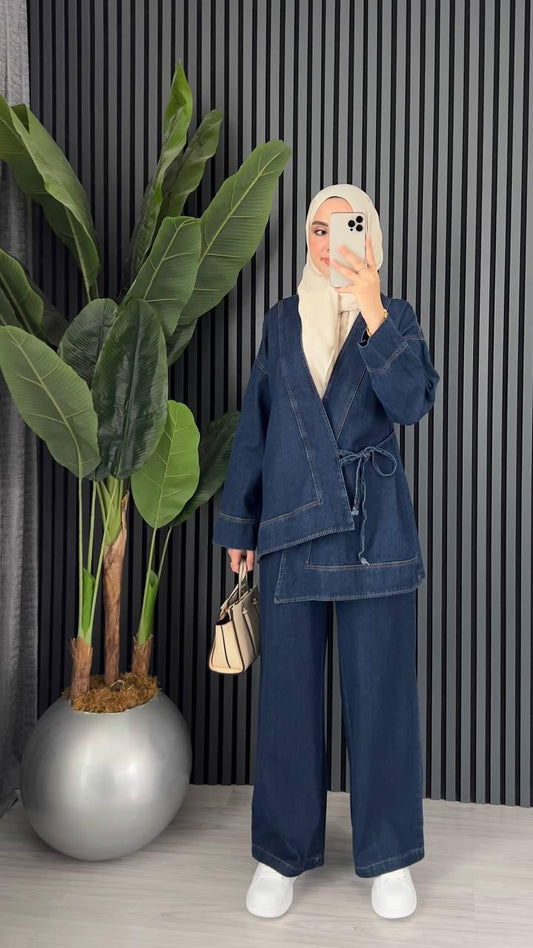 ensemble jean pantalon